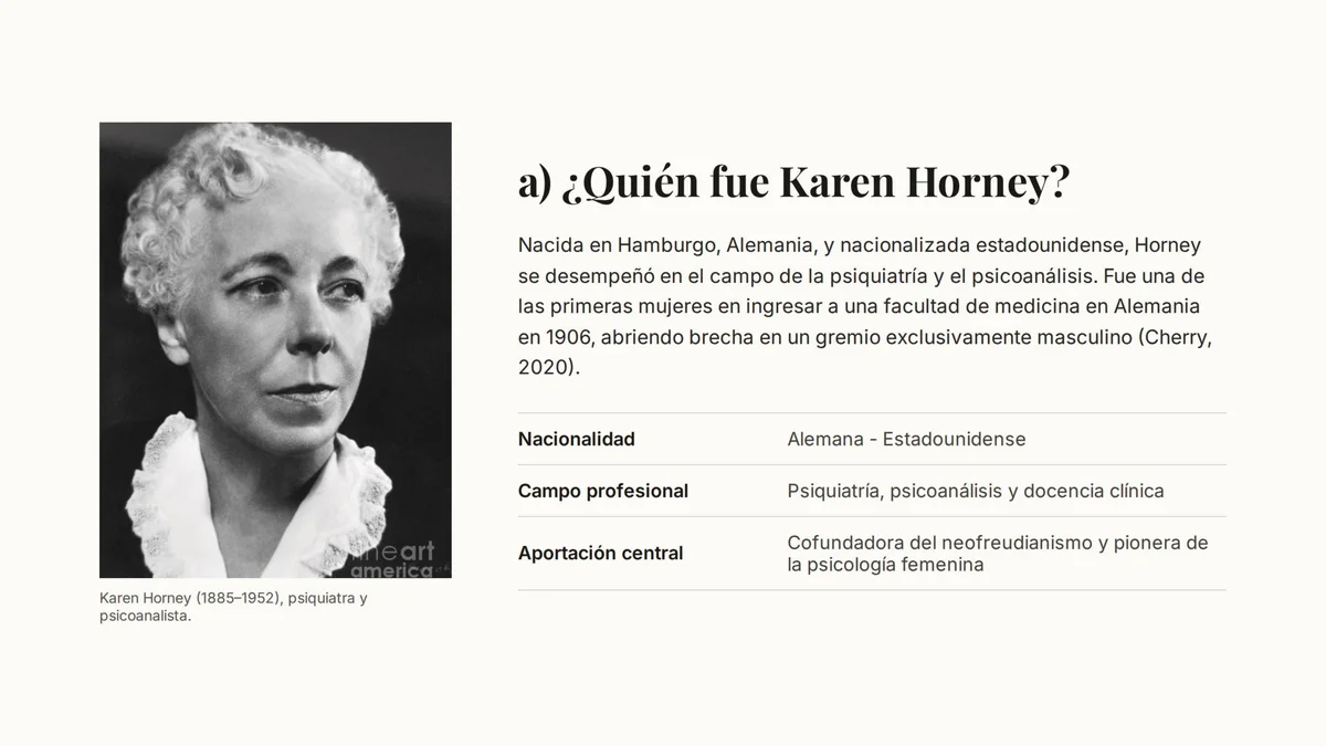Diapositiva 4 - Karen Horney: Liderazgo Disruptivo